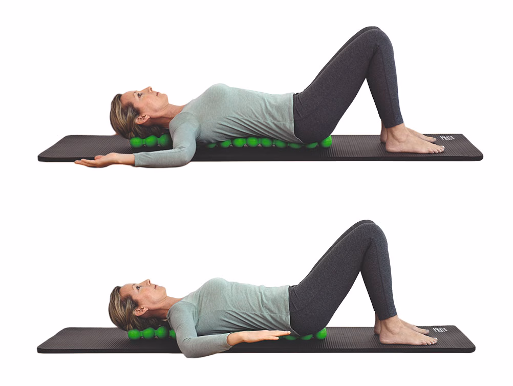 spinefitter exercise 胸部肌肉伸展與菱形肌放鬆